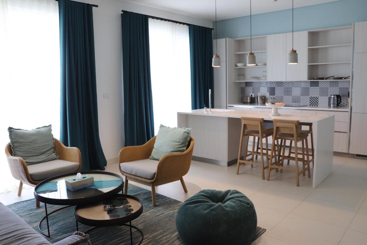 Cloud 7 Residences Ayla Aqaba Ngoại thất bức ảnh A 3D rendering of a living room